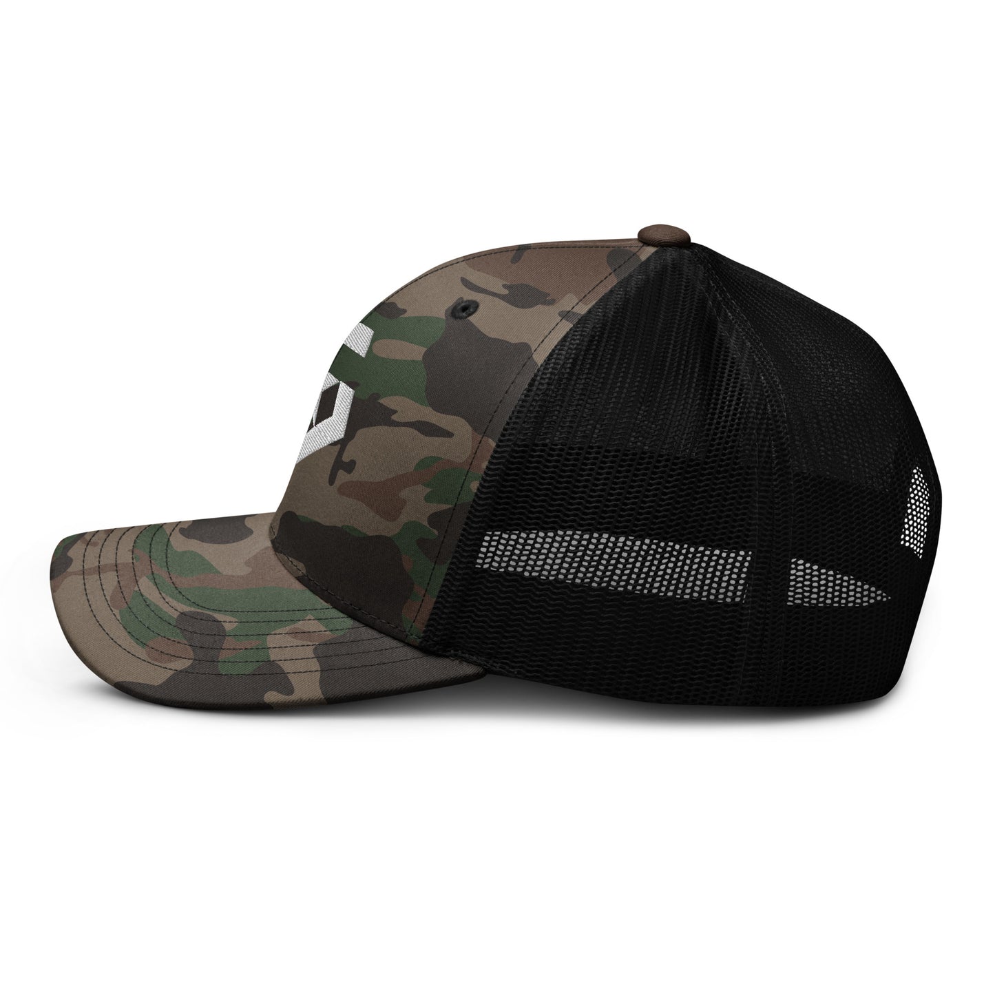 GENERAL STAR CAMO TRUCKER HAT - The Official General Booty Shop