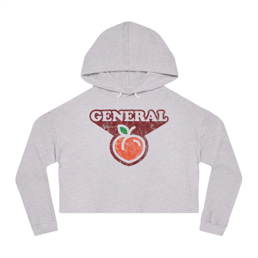 GENERAL "PEACH" WOMEN'S CROPPED HOODIE - The General Booty Official Shop by More Than Just A Name | MTJN