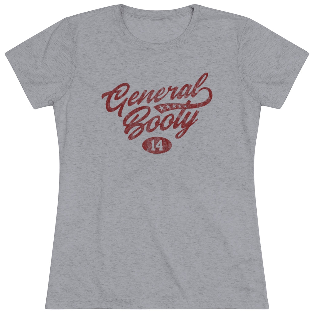 GENERAL SCRIPT WOMEN'S TRIBLEND TEE - The General Booty Official Shop by More Than Just A Name | MTJN