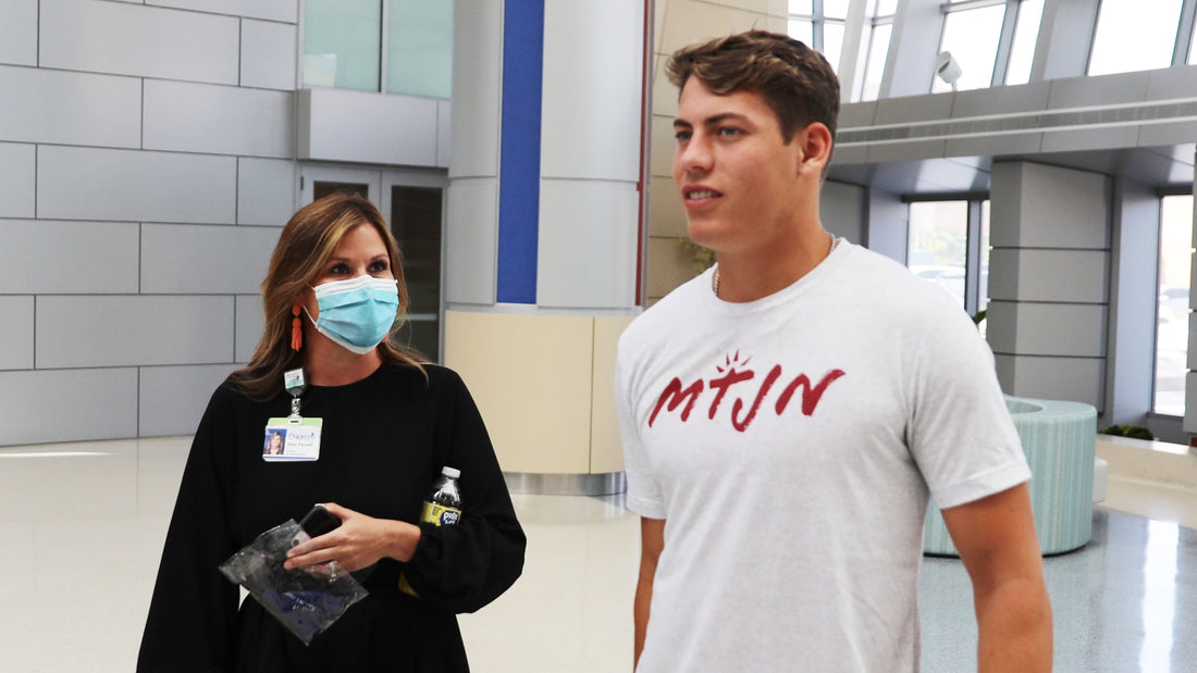 General Booty visits Oklahoma Children's Hospital