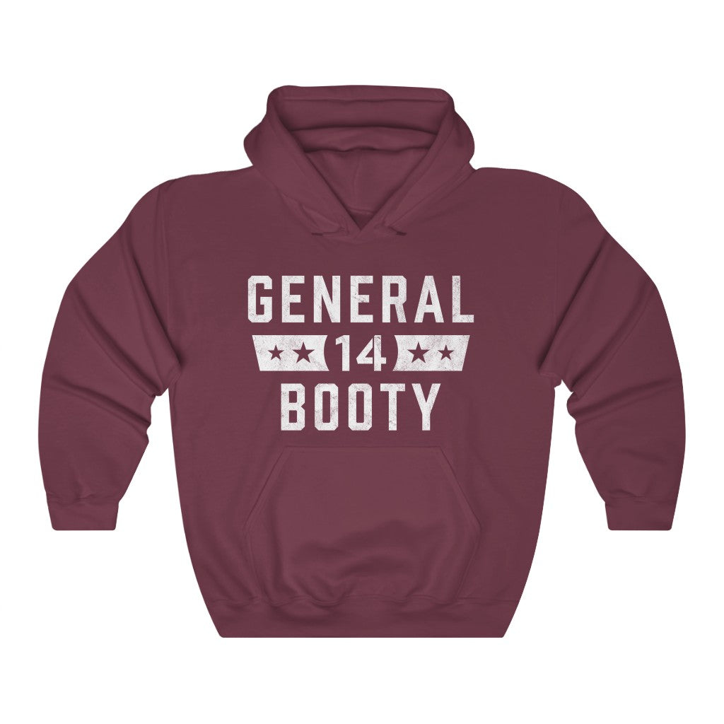 GENERAL 14 BOOTY HOODIE - The General Booty Official Shop by More Than Just A Name | MTJN