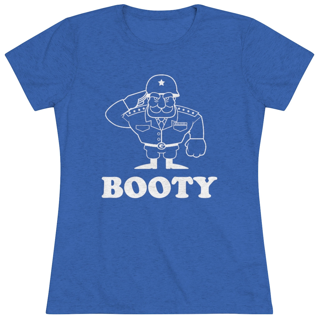CARTOON GENERAL WOMEN'S TRIBLEND TEE - The General Booty Official Shop by More Than Just A Name | MTJN