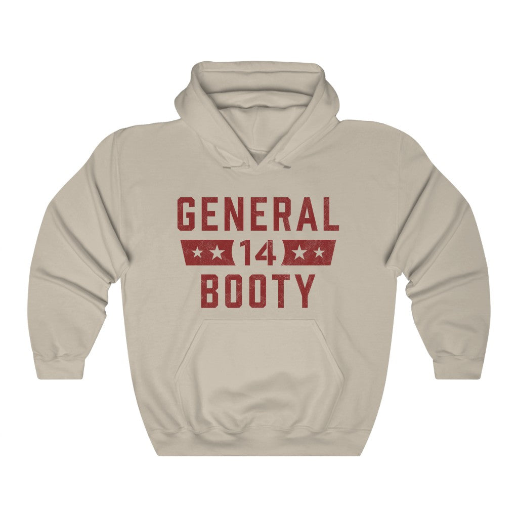 GENERAL 14 BOOTY HOODIE - The General Booty Official Shop by More Than Just A Name | MTJN