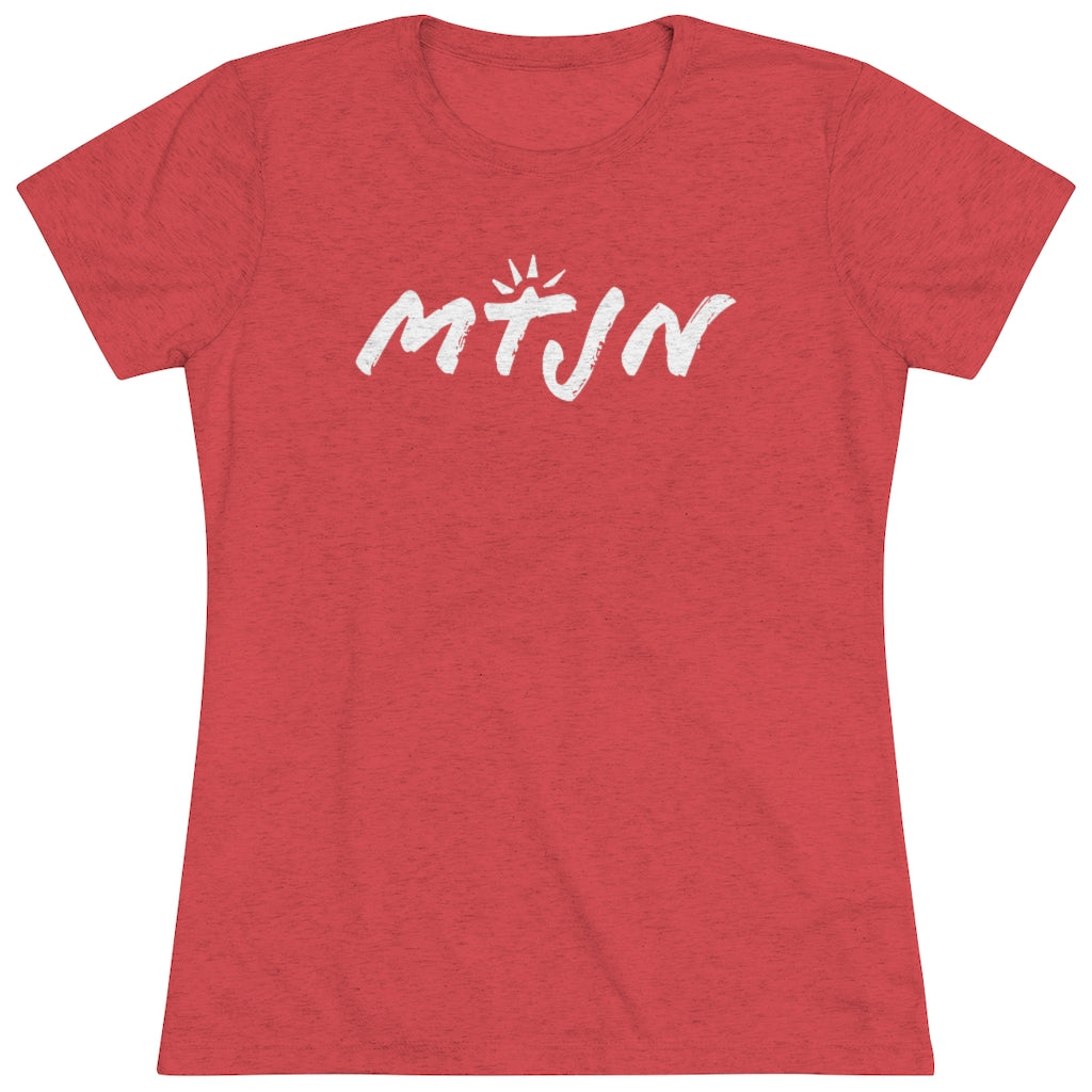 MTJN WOMEN'S TRIBLEND TEE - The General Booty Official Shop by More Than Just A Name | MTJN