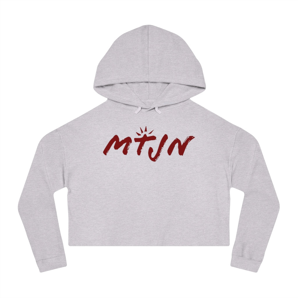 MTJN WOMEN'S CROPPED HOODIE - The General Booty Official Shop by More Than Just A Name | MTJN