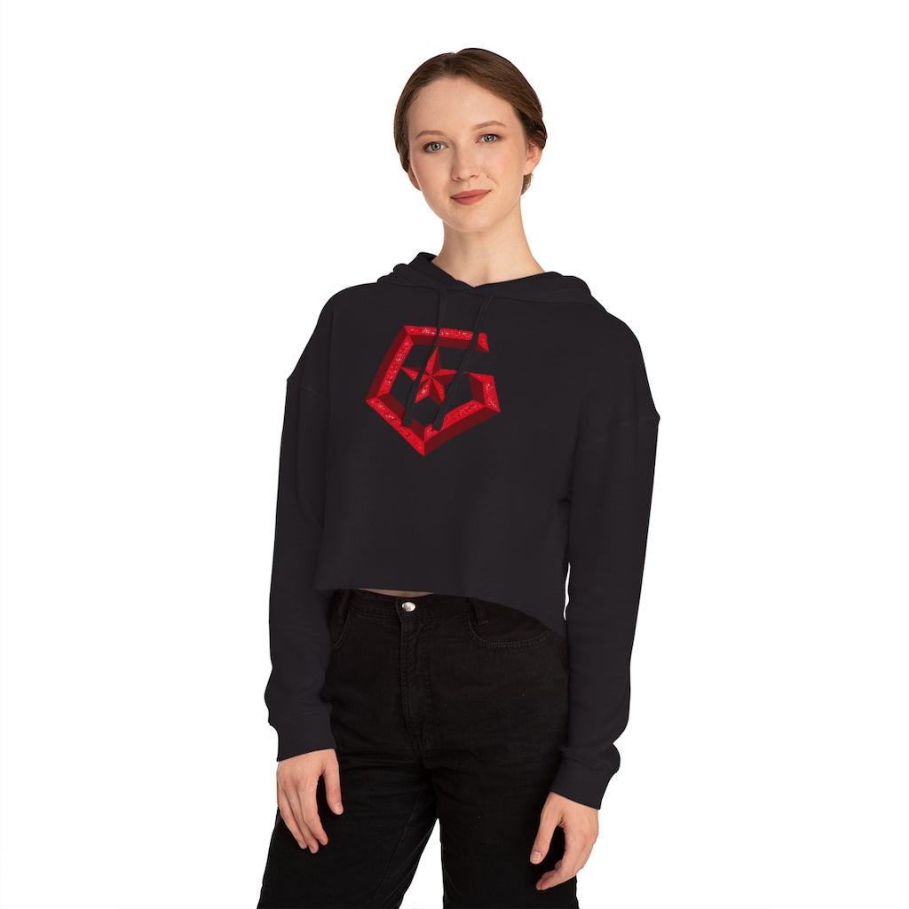 GENERAL STAR WOMEN'S CROPPED HOODIE - The General Booty Official Shop by More Than Just A Name | MTJN