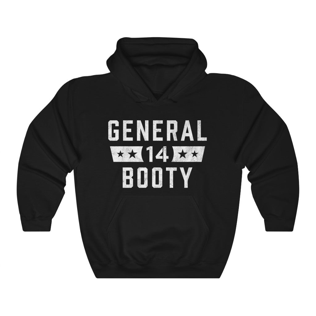 GENERAL 14 BOOTY HOODIE - The General Booty Official Shop by More Than Just A Name | MTJN