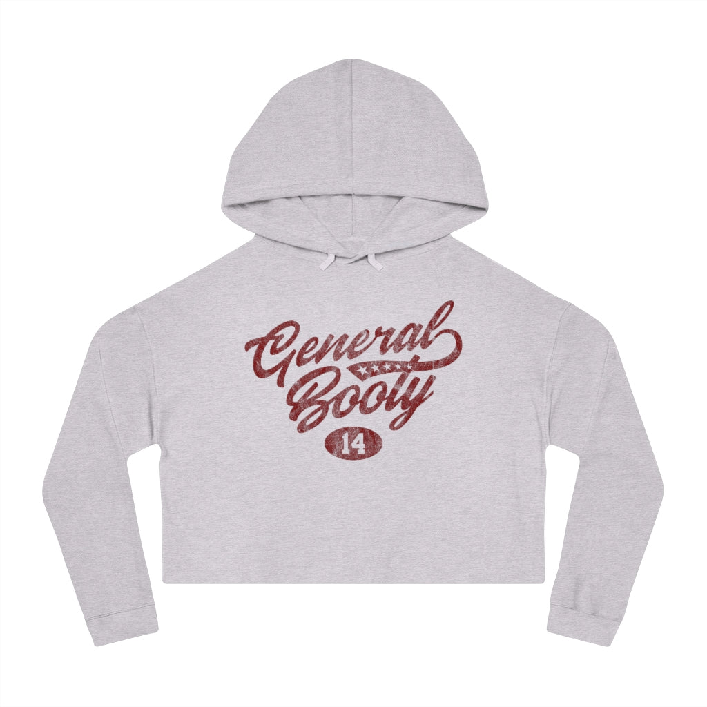 GENERAL SCRIPT WOMEN'S CROPPED HOODIE - The General Booty Official Shop by More Than Just A Name | MTJN