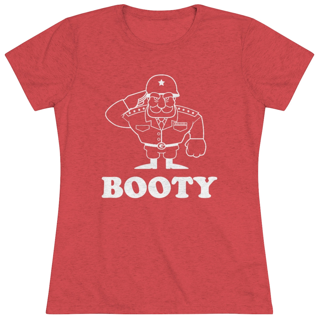 CARTOON GENERAL WOMEN'S TRIBLEND TEE - The General Booty Official Shop by More Than Just A Name | MTJN