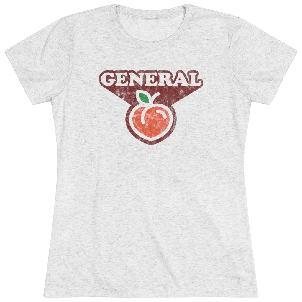 GENERAL "PEACH" WOMEN'S TRIBLEND TEE - The General Booty Official Shop by More Than Just A Name | MTJN