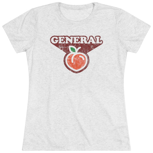GENERAL "PEACH" WOMEN'S TRIBLEND TEE - The General Booty Official Shop by More Than Just A Name | MTJN