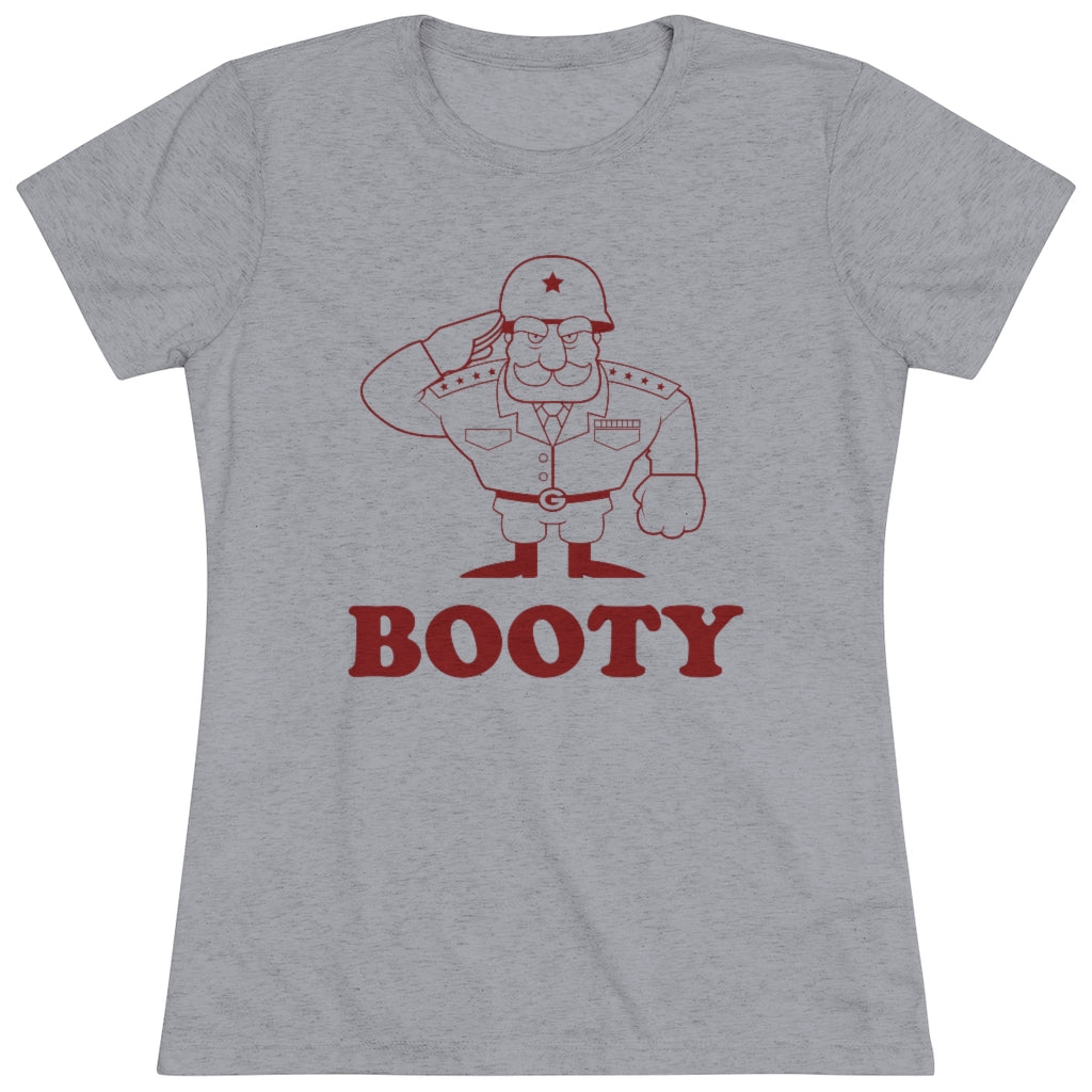 CARTOON GENERAL WOMEN'S TRIBLEND TEE - The General Booty Official Shop by More Than Just A Name | MTJN