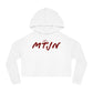 MTJN WOMEN'S CROPPED HOODIE - The General Booty Official Shop by More Than Just A Name | MTJN