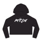 MTJN WOMEN'S CROPPED HOODIE - The General Booty Official Shop by More Than Just A Name | MTJN