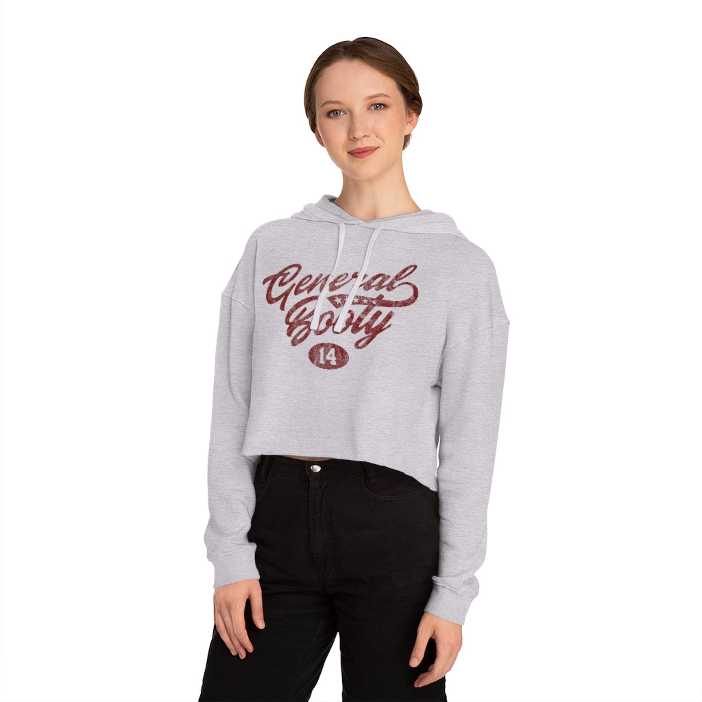 GENERAL SCRIPT WOMEN'S CROPPED HOODIE - The General Booty Official Shop by More Than Just A Name | MTJN