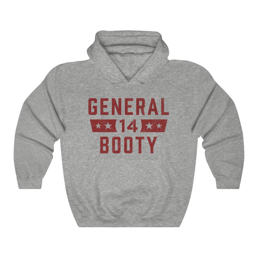 GENERAL 14 BOOTY HOODIE - The General Booty Official Shop by More Than Just A Name | MTJN